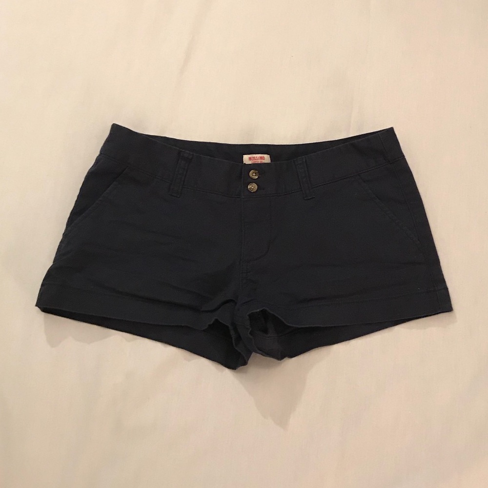 Sz 7 Navy Chino Shorts